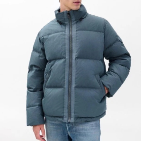RAG & BONE Men’s Daniel Quilted Down Coat JacketSlate (Blue) Size L